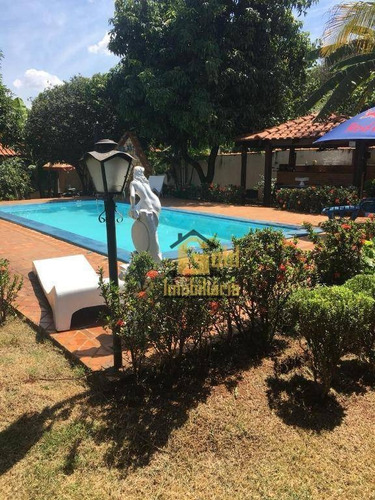 Chácara Com 4 Dormitórios À Venda, 1290 M² Por R$ 950.000,00 - Condomínio Portal Dos Ipês - Ribeirão Preto/sp - Ch0015