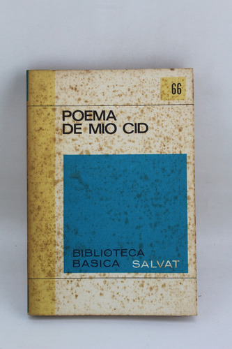 L4351 Poema Del Mio Cid -- Biblioteca Basica Salvat 66