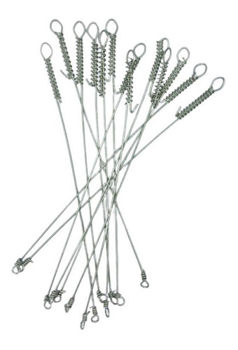 Encastoador Pesca Peixe Rio E Traíra Kit 24x12 Empate Inox