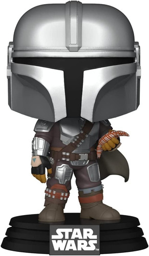 Funko Pop! Star Wars The Mandalorian With Pouch  Colección  
