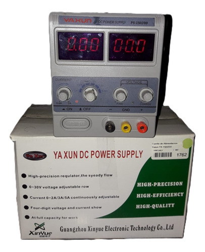 Fuente De Alimentación Regulable 1502dd Yaxun 1500-dd (Usado)