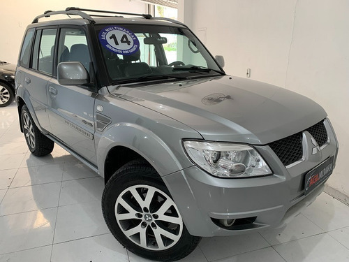 Imagem 2 de 16 de Mitsubishi Pajero Tr4 2.0 4x4 Único Dono 2014 Prata Flex
