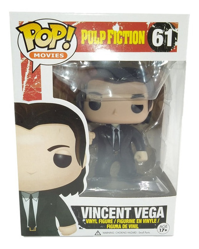 Funko Pop Vincent Vega (61) Vinilo Pulp Fiction