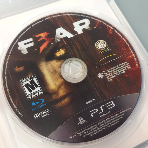 F.e.a.r. 3 Fear Playstation 3 Juego Físico (Usado)