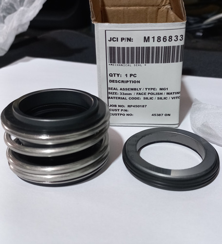 Sello Mecanico 33mm Tipo Mg1 Silicio-silicio-viton.