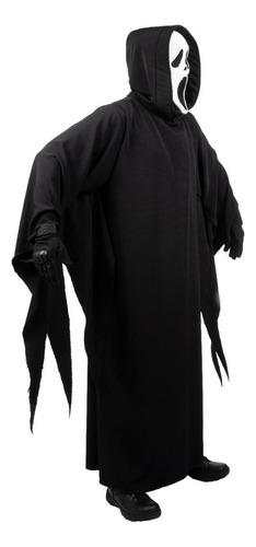 Shaoke Disfraz De Ghost Face For Adulto Licencia Oficial Por Warner Bros Disfraz Scream Scary Disfraz Movie Parodia Disfraz Halloween Cosplayd E