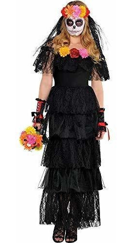 Día De La Mujer Del Vestido De Halloween Muerto S M Mu...