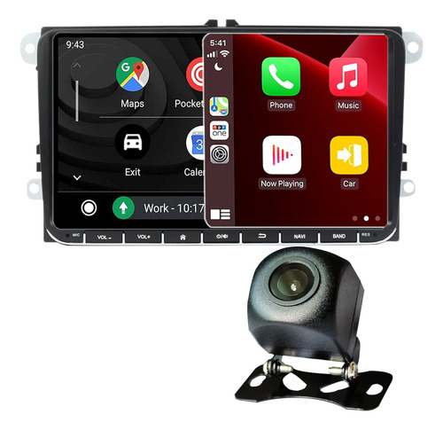 Radio Estéreo Para Coche Android 11 Inalámbrico Con Carplay