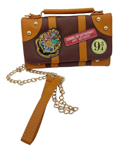 Cartera Bolso Carterita Billetera Harry Potter Hogwarts Hp  