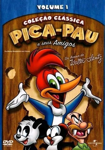 Coleção Clássica Pica-pau E Seus Amigos Vol.1 - Dvd