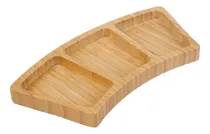 Comprar Tabla Copetinero Madera Bambu 3 Divisiones Servir Picadas Ch