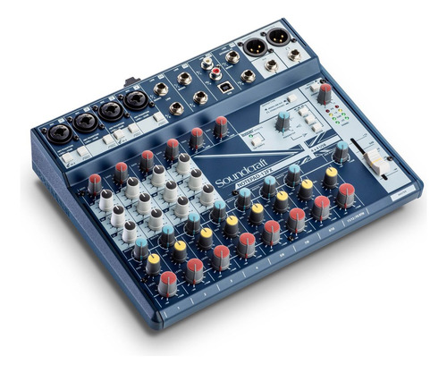 Mixer Análogo Soundcraft Usb Notepad-12fx