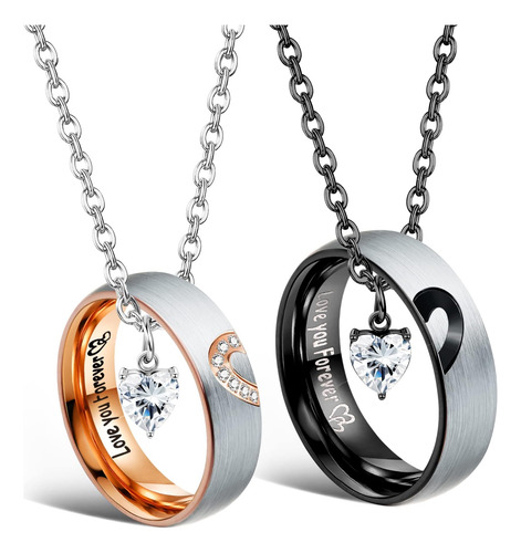 Zelores Collares A Juego Para Parejas Collar Con Colgante De