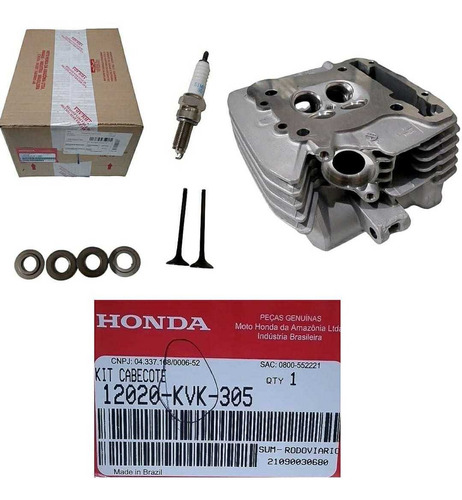 Imagem 4 de 5 de Cabeçote Cb300 Xre300 2009/2012 Kit Original Honda