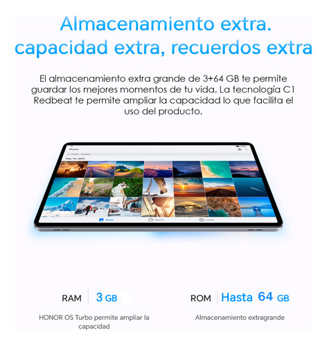 Redbeat C1 Tableta Android 14 3+64gb Tablet 4000mah 8