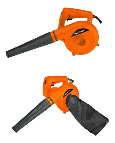 Imagen 3 de 5 de Sopladora Aspiradora Kushiro Eléctrica 600w 220v Jardin