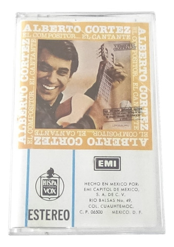 Alberto Cortez 16 Grandes Exitos Cassette Emi Music Mexico