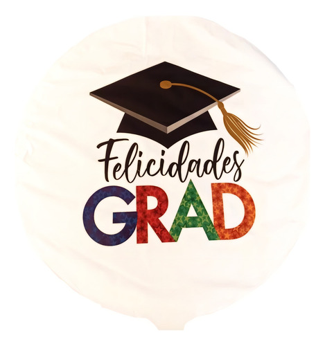 30 Pzas Globo Metálico Globos Graduacion #18 Calidad Helio