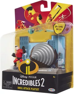 Los Increibles 2 Playset Con Accesorios Original