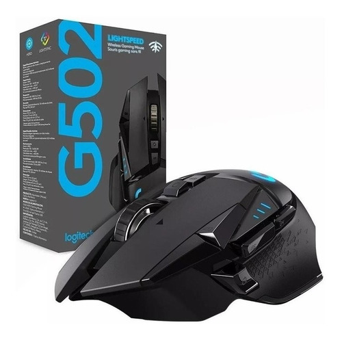 Imagen 1 de 6 de Mouse Wireless Logitech G502 Lightspeed Gaming 25600dpi