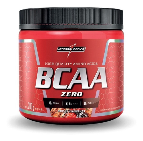 Bcaa Zero Carbo 200gr Integralmedica