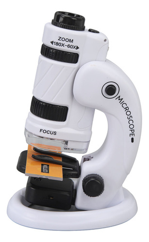- Kit De Ciências Para Crianças Para Microscópio De Bolso,