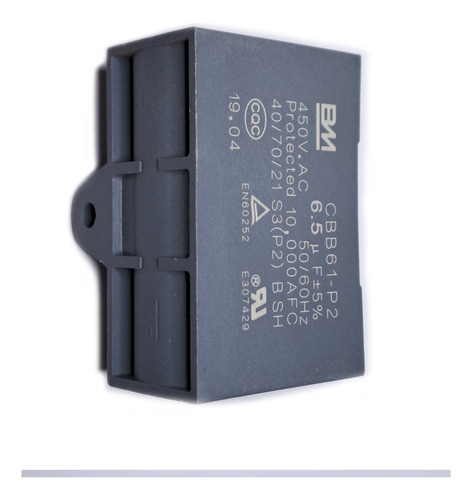 Capacitor Concensador De Arranque Cbb61 6.5uf 450vac