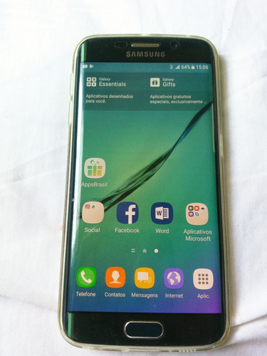 Samsumg Galaxy S6 Edge Verde 64 Gb