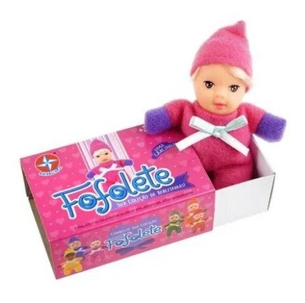 Kit De Bonecas Fofoletes 9 Cm - Estrela