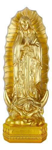 Orenm Oro Nuestra Señora De Guadalupe Estatua De Resina De L
