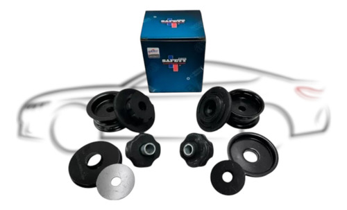 2 Bases Amortiguador Traseras Spark 2011 201 2013 2014 2015