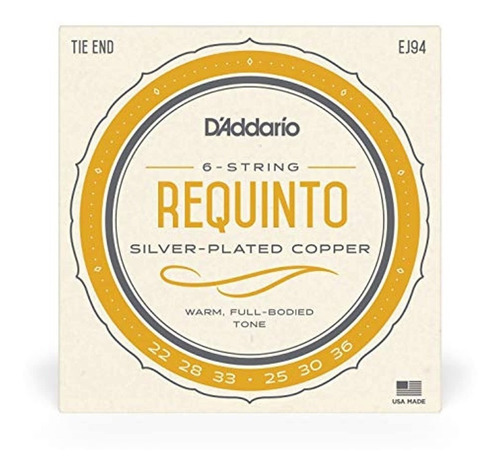 Cuerdas Requinto Daddario Ej94 