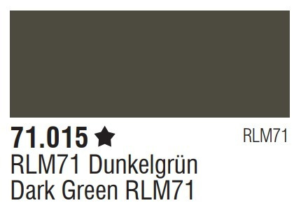 Tinta Dark Green Rlm71  71015 Model Air Vallejo Modelismo