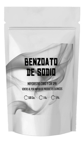 Benzoato De Sodio Usp (500gr)