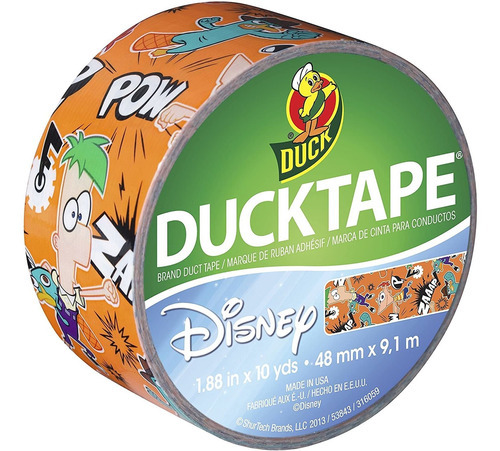 Duck Brand Cinta Adhesiva Con Imagenes De Mickey Mouse. P