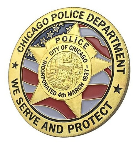 Chicago Police Department / Cpd G-p Challenge Coin 34i6q