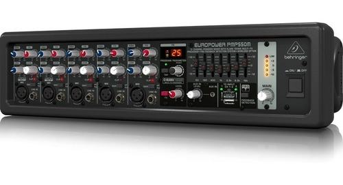 Behringer Europower Pmp550m Potenciada Pmp 550m Consola