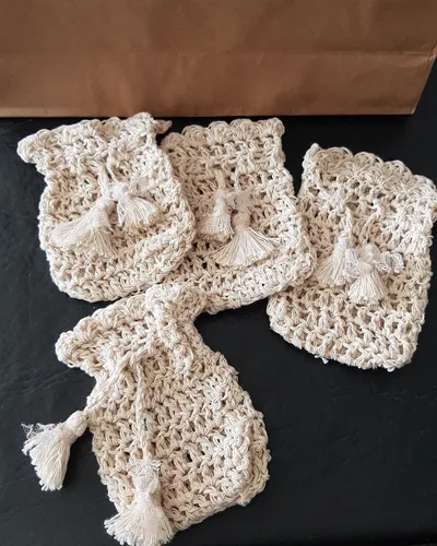 Bolsitas crochet souvenirs clearance