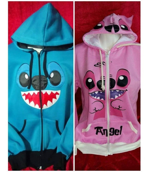 sudaderas para novios de stitch