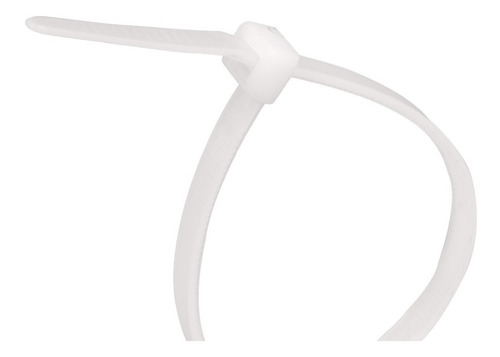 Imagen 2 de 3 de Cincho De Plastico Natural 200 X 4.6mm, 22kg, (100 Pzas)
