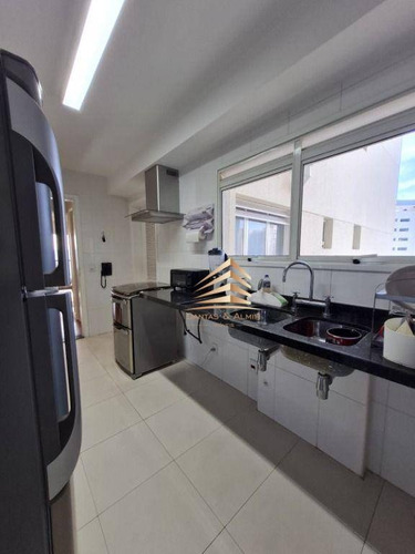 Imagem 30 de 30 de Apartamento No Condomínio Solon Vila Rosália, 137m², 3 Dormitórios, 1 Suíte, 2 Vagas, Vista Serra. - Ap1255