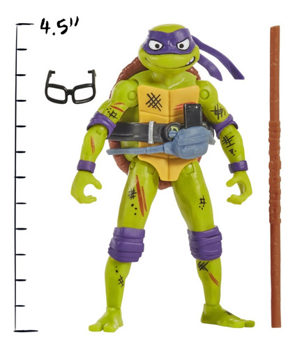 Paquete Doble Con Figuras De Las Tortugas Ninja C/ Escenario