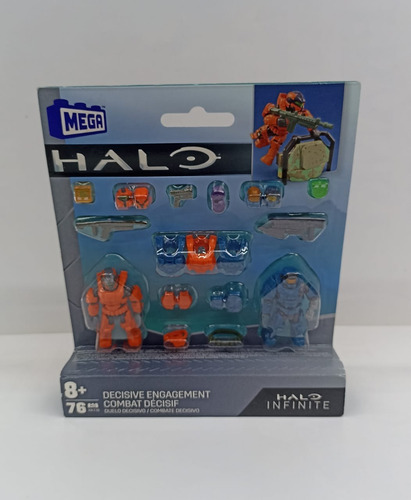Halo Mega Construx Duelo Combate Decisivo 76pz Sellado 76 Mega Halo (Usado)