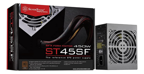 Silverstone Sst-st45sf V 3.0 - Sfx Serie, 450w 80 Plus Bronz