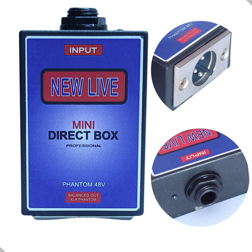 Mini Direct Box Ativo New Live