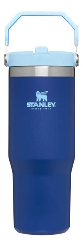 Botella Termica Stanley Flip Straw Tumbler 887ml Acero Inox Color Azul - Lapis