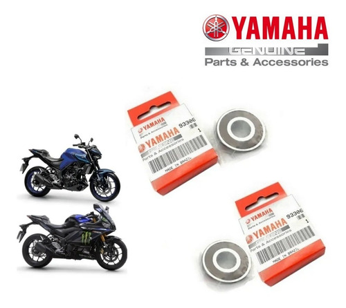 2 Rolamento Da Roda Dianteira R3 Mt 03 321cc Original Yamaha