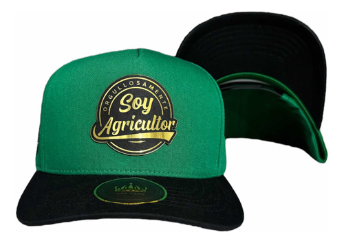 Gorra Soy Agrónomo Placa Gold Premium