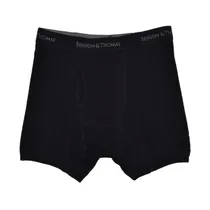 Comprar Calzoncillos Benson & Thomas Boxer Hombre Pack X2 Negro