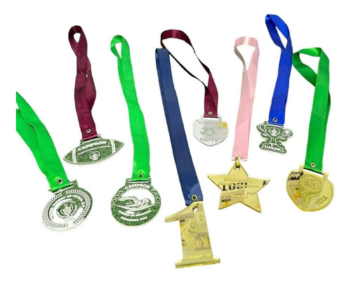 30 Medallas Acrílico Personalizadas